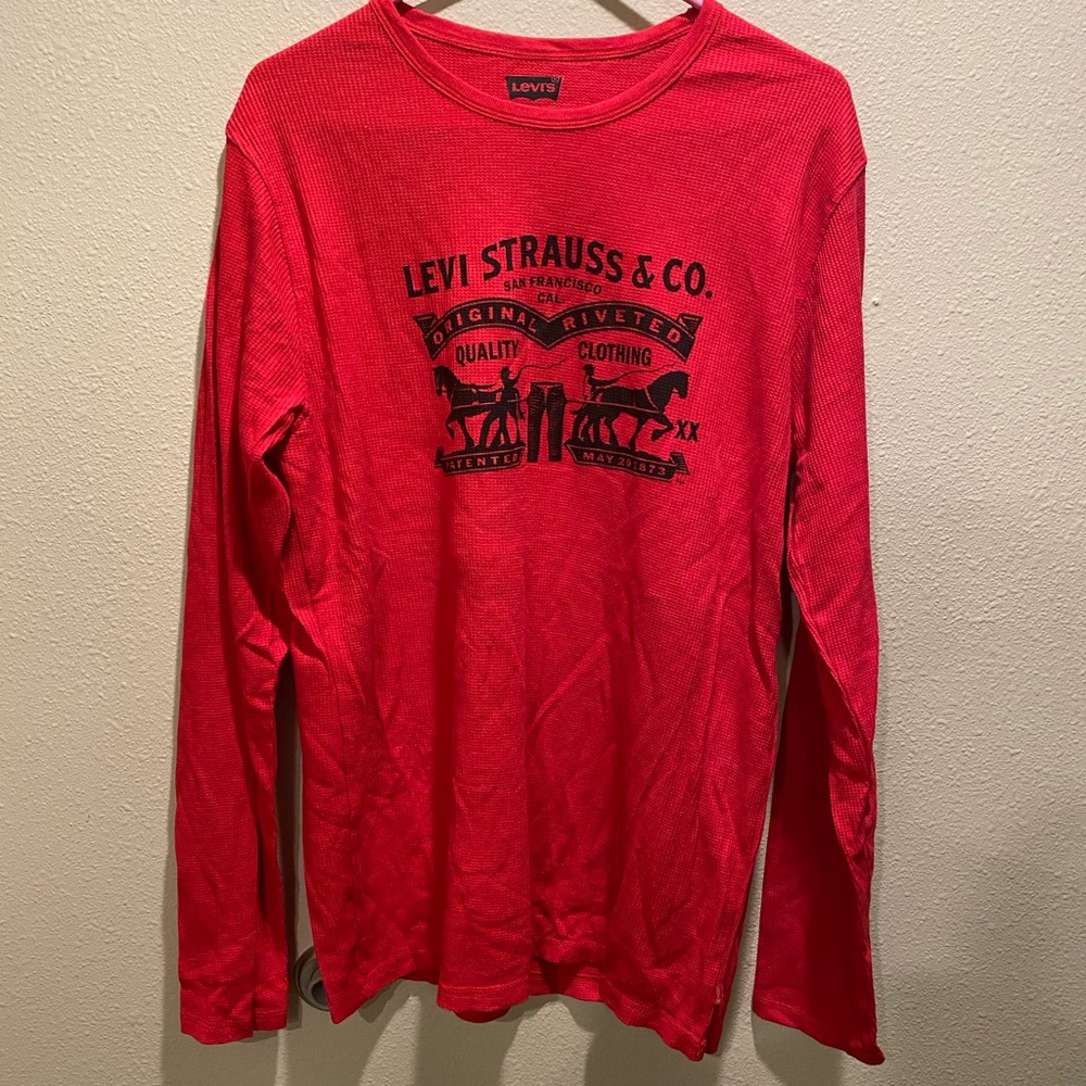 Levi & Strauss long sleeve size Large